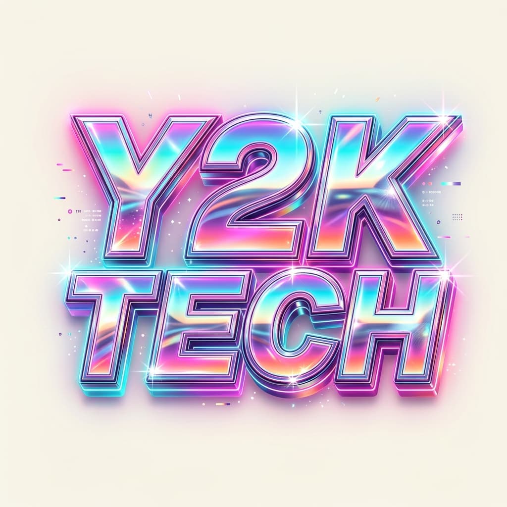Free Y2K Font Art Generator Showcase Artwork
